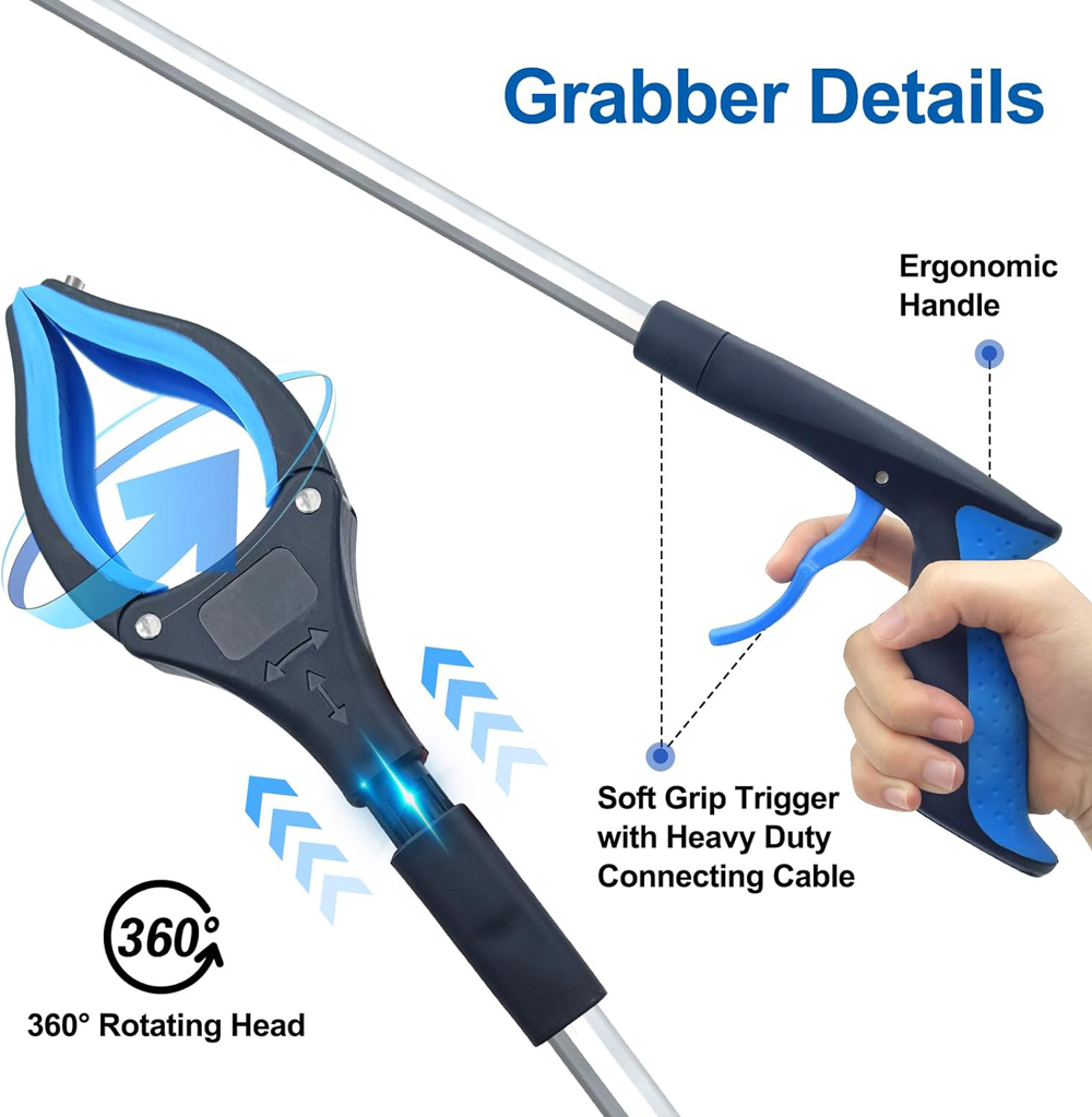 접이식 그리퍼 연장기 쓰레기 집게 그리퍼 360도 회전 - Gardening Tools For Seniors 리뷰 및 가격