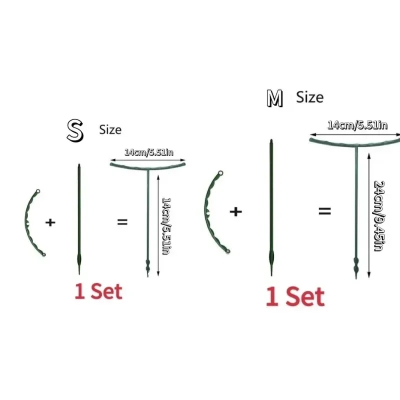 식물 지지대 정원 반원형 꽃꽂이 케이지 식물 성장 고정 - Gardening Tools For Vines 리뷰 및 가격