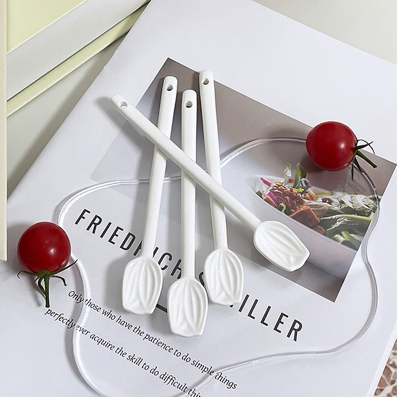튤립 세라믹 커피 스푼, 긴 손잡이 아이스크림 스푼,  - Gardening Tools Long Handle 리뷰 및 가격