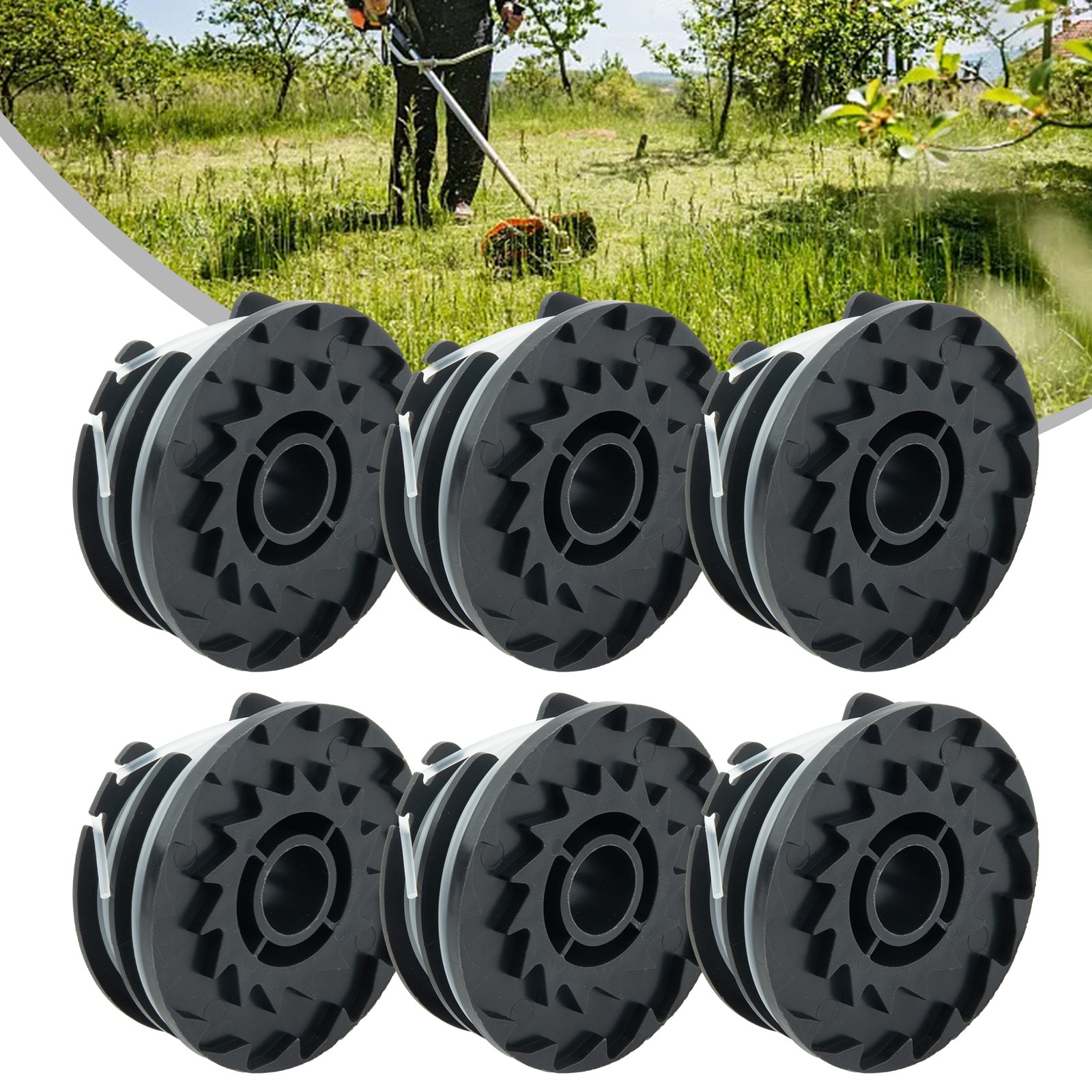 LIDL용 휴대용 스레드 스풀, 파크사이드 무선 잔디  - Gardening Tools Lidl 리뷰 및 가격